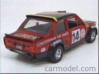 BURAGO 0145 Scale 1/24 FIAT 131 ABARTH RALLY ROMBI CORSE N 14