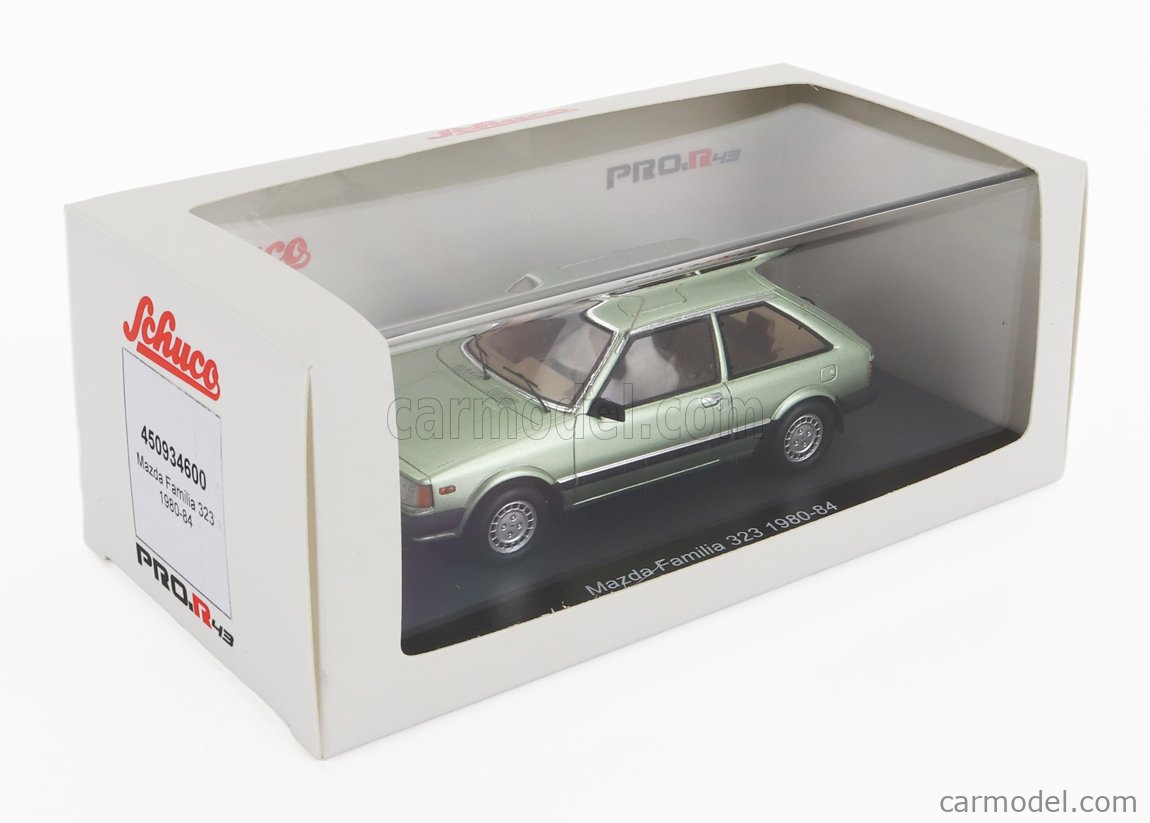 SCHUCO 450934600 Scale 1/43 | MAZDA FAMILIA 323 1980 SILVER