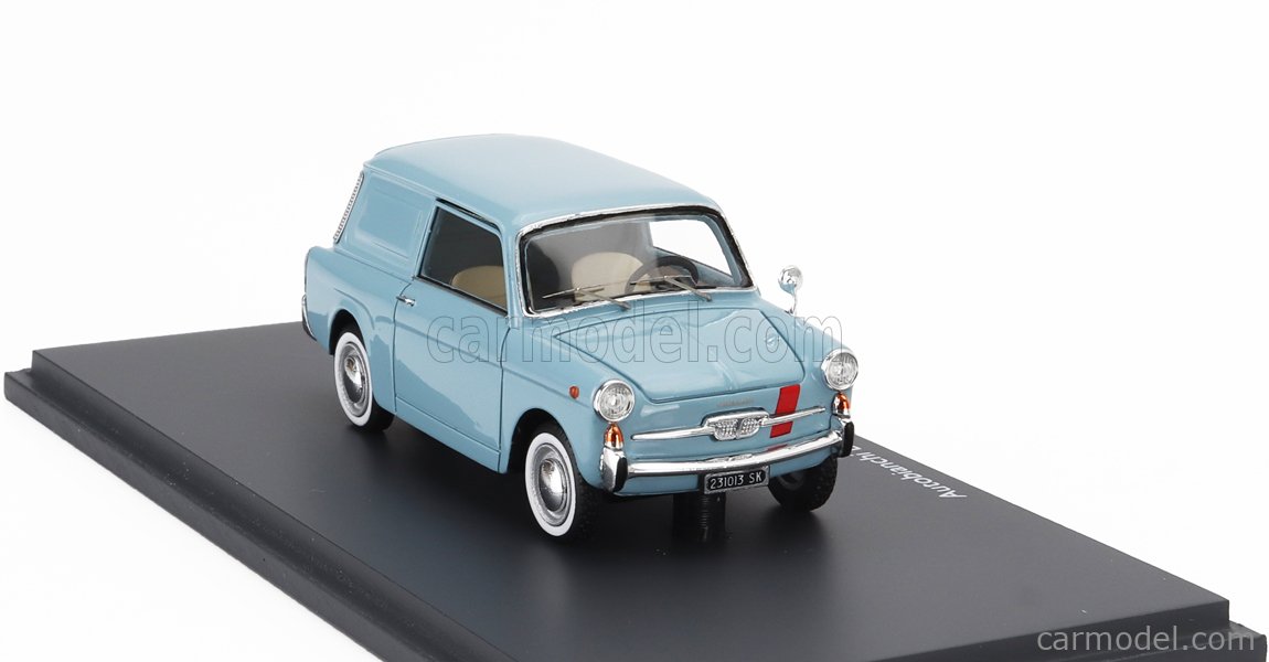 Schuco 1:43 Autobianchi Bianchina Furgoncino Année De Construction 1965 Bleu 450927200