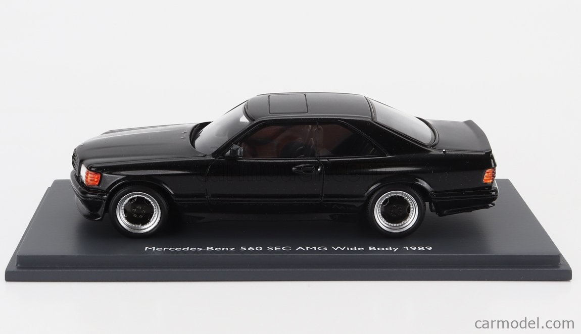 SCHUCO - Voiture de 1989 couleur beige - MERCEDES BENZ 560 SEC - 1/43