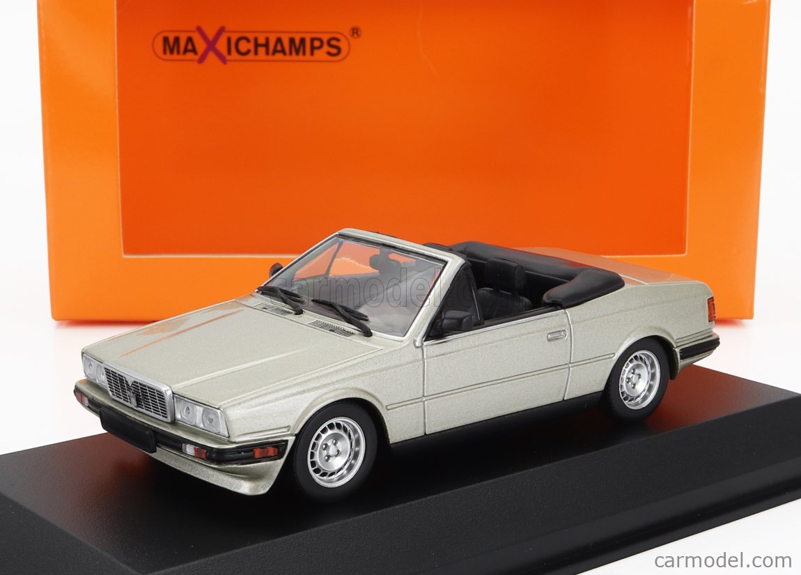 Minichamps Maxichamps 1:43 – Maserati Biturbo Spyder 1982, Colore Verde, Modellino Auto - Foto 2