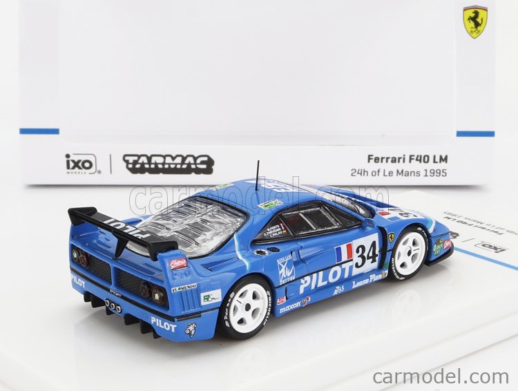 1995 KB' Ferrari F40 Le Mans Pilot Thevenin Collector 1/43
