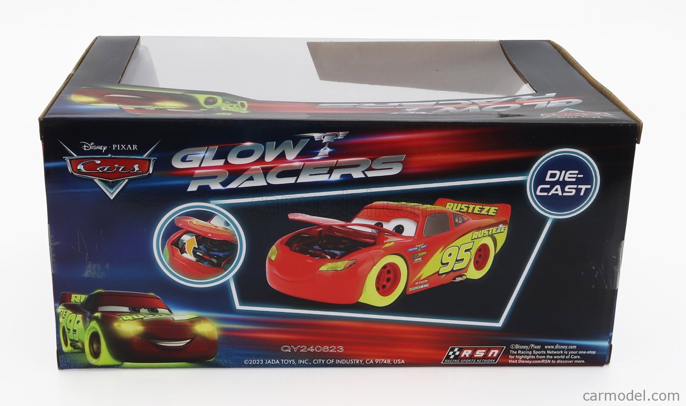 Lightning McQueen - Disney Cars Diecast 1:24 Scale Diecast Model by Jada  Toys