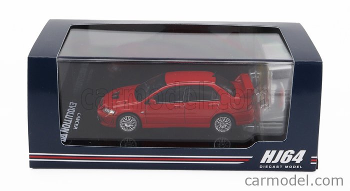 IGNITION-MODEL IGHJ641054R Scale 1/64 | MITSUBISHI LANCER EVOLUTION VII ...