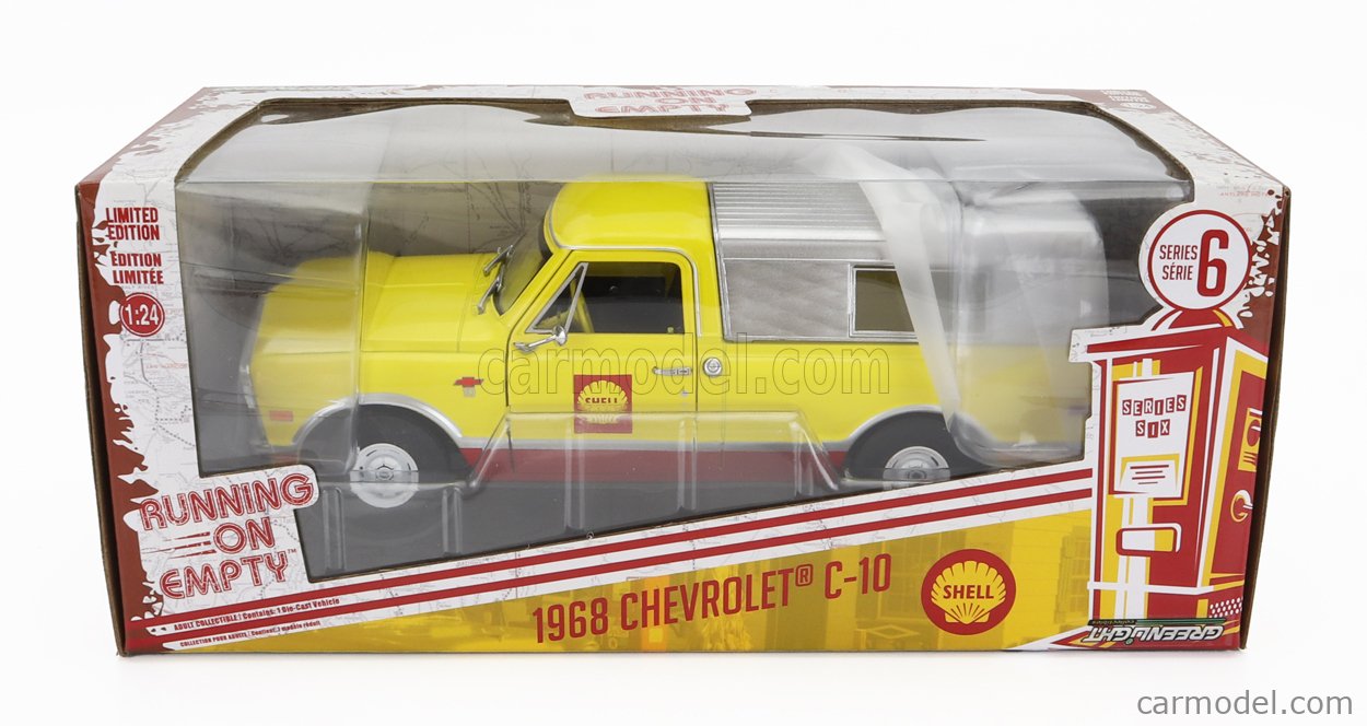 Greenlight Scale Chevrolet C Pick Up Shell Yellow Silver