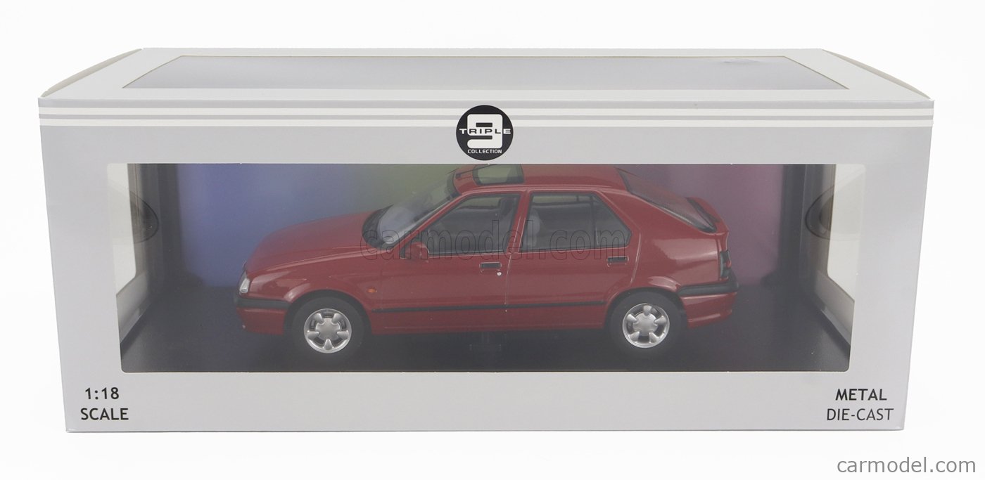 Renault 19 1994 argent Triple9 1/18 - Collection
