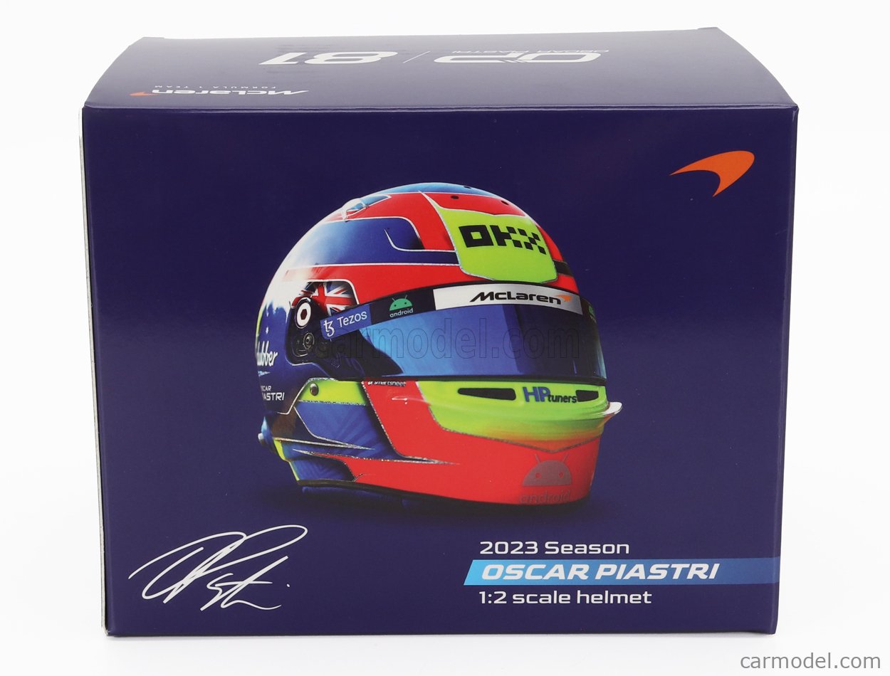 MINI HELMET 4100228 Scale 1/2 BELL HELMET F1 CASCO HELMET McLAREN