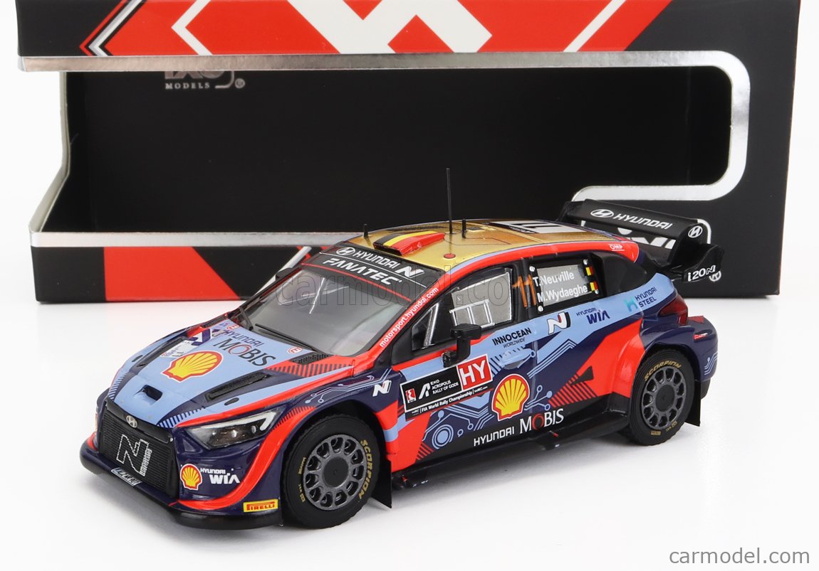 Voiture du Rallye du Japon 2024 pilotée par Thierry NEUVILLE - HYUNDAI i20 N Rally1 #11