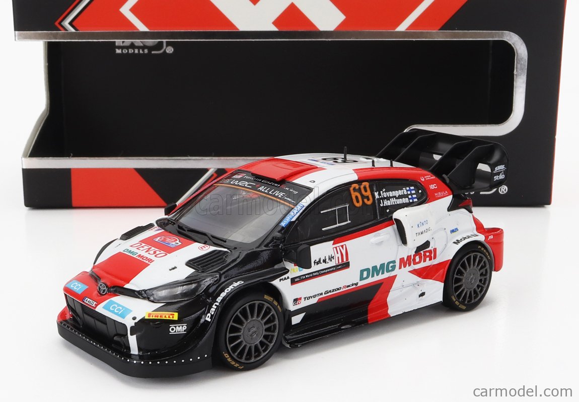 Toyota GR Yaris Rally #69 – K. Rovanperä Europa 2023 – 1:43 iXO - Racing World Ec
