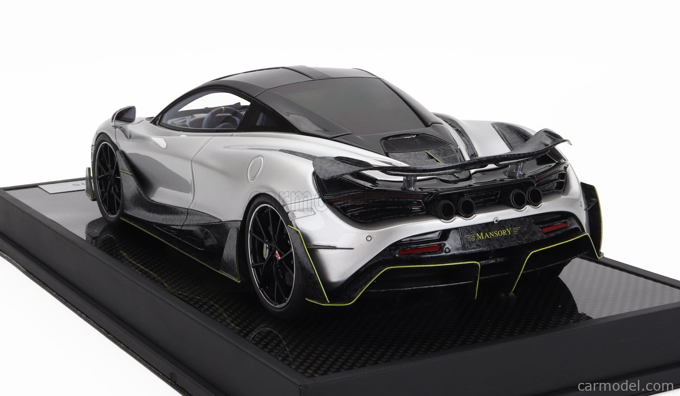 ミニカー　1/18 MANSORY 720s(シルバー) [MS18003SI] MOTORHELIX MY18-MCSR Scale 1/18 | McLAREN 720S MANSORY 2019