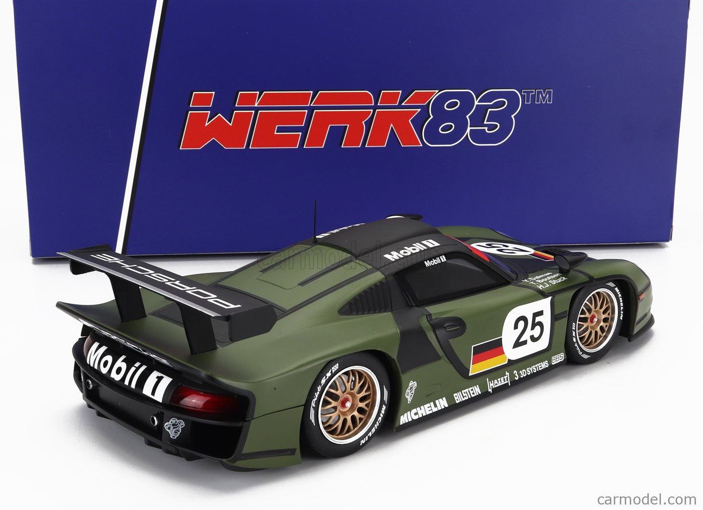 WERK83 W18012006 Scale 1/18 | PORSCHE 911 3.2L GT1 EVO TEAM