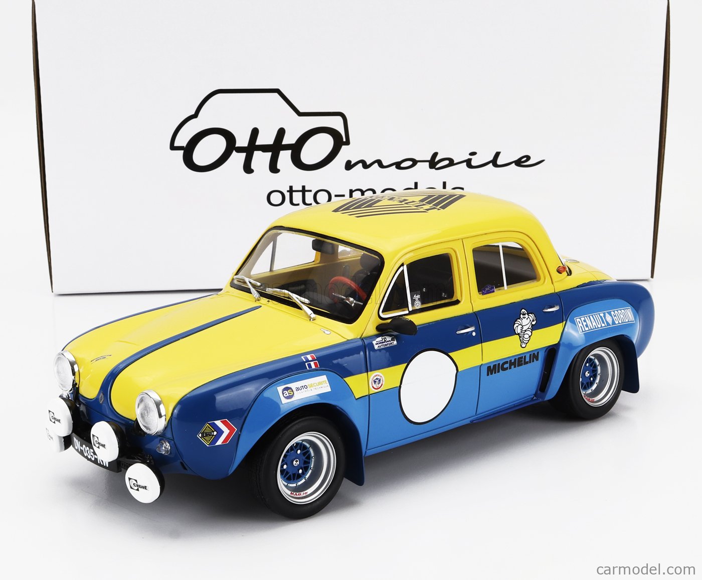 NOREV SOLIDO AUTOART Otto Ottomobile Renault Dauphine Bleu Azur 1/18 1