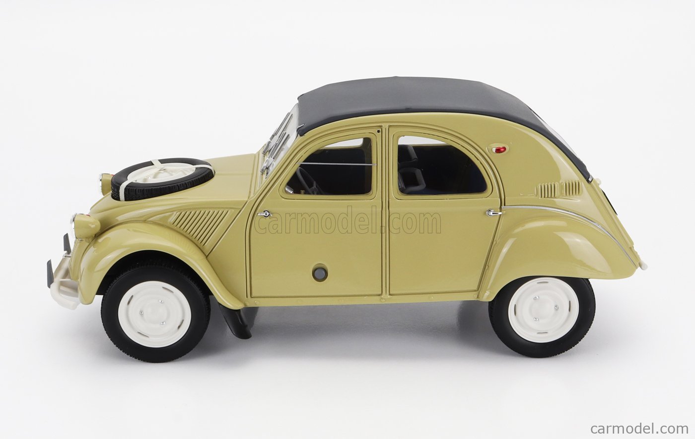Ottomobile Citroën 2CV 4x4 Sahara Gris - Collection 1/18, Modèle Exposé