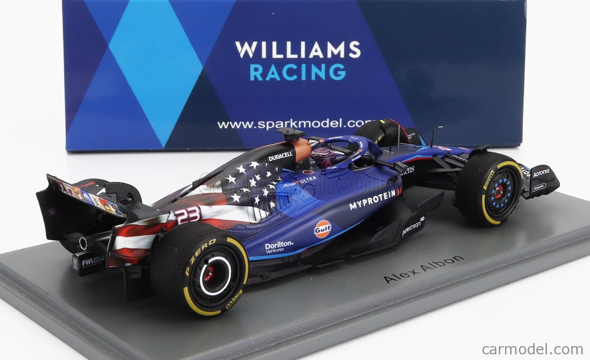 SPARK-MODEL S8918 Scale 1/43 | WILLIAMS F1 FW45 TEAM WILLIAMS RACING ...