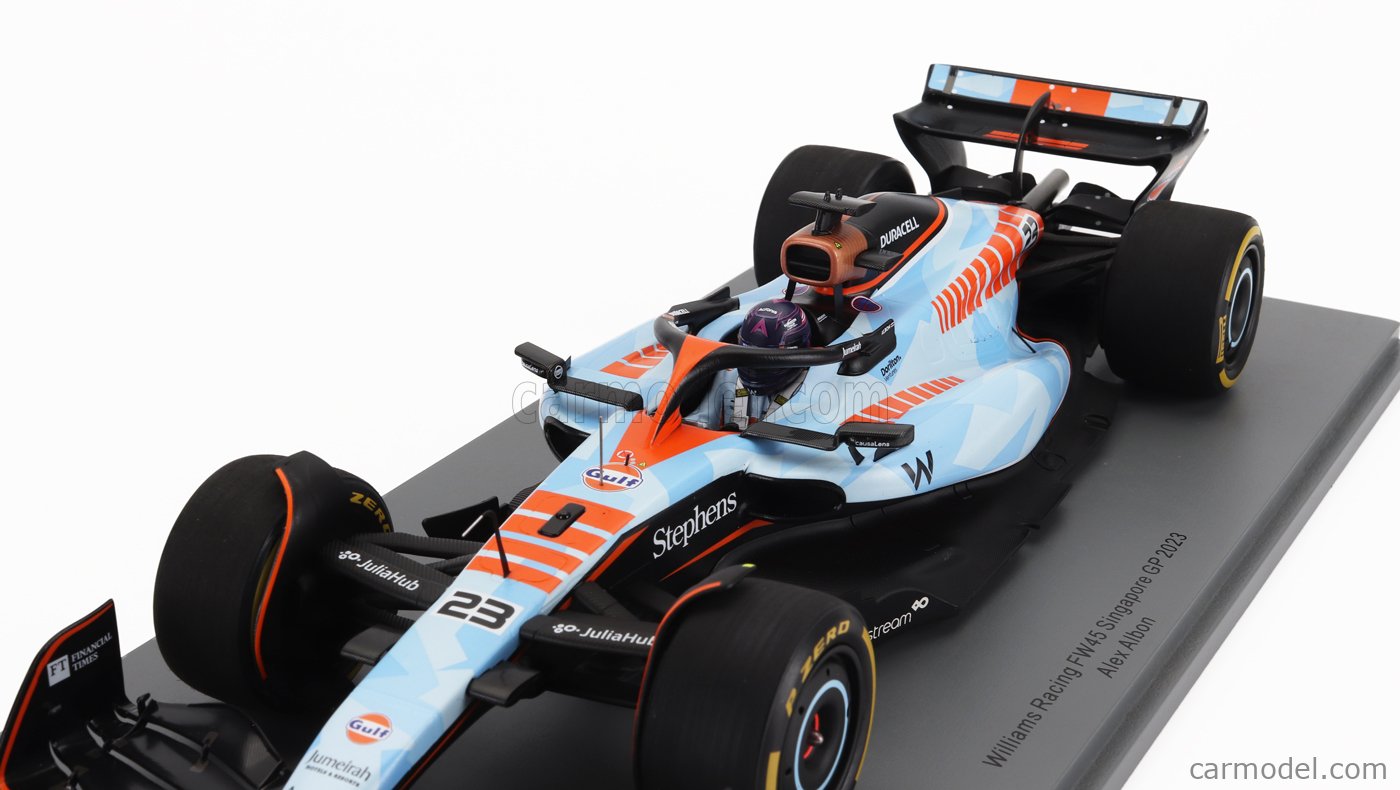 Spark 18S951 – Williams F1 FW45 N°2 – GP Bahreïn 2023 – 1/18 Résine – Précommande