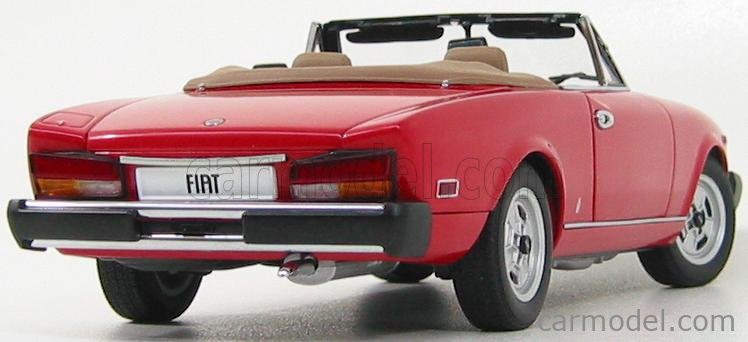 FIAT 124 SPIDER 1:18 スケールモデル 1/18 Sunstar Fiat 124 Spider AS (White) Diecast Car Model