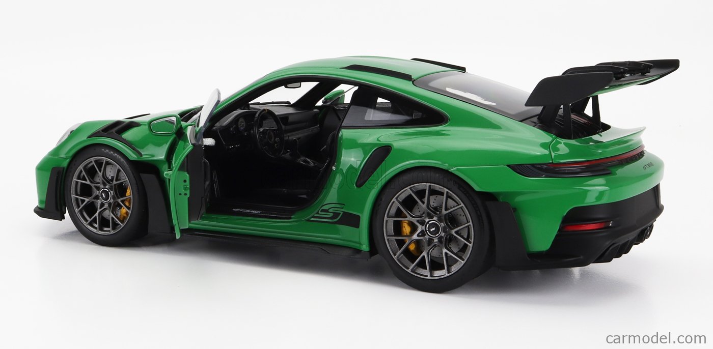 Norev 1:18 Porsche 911 (992) GT3 RS Anno di costruzione 2022 pitone verde  WAP0212820RGT3 modello auto WAP0212820RGT3