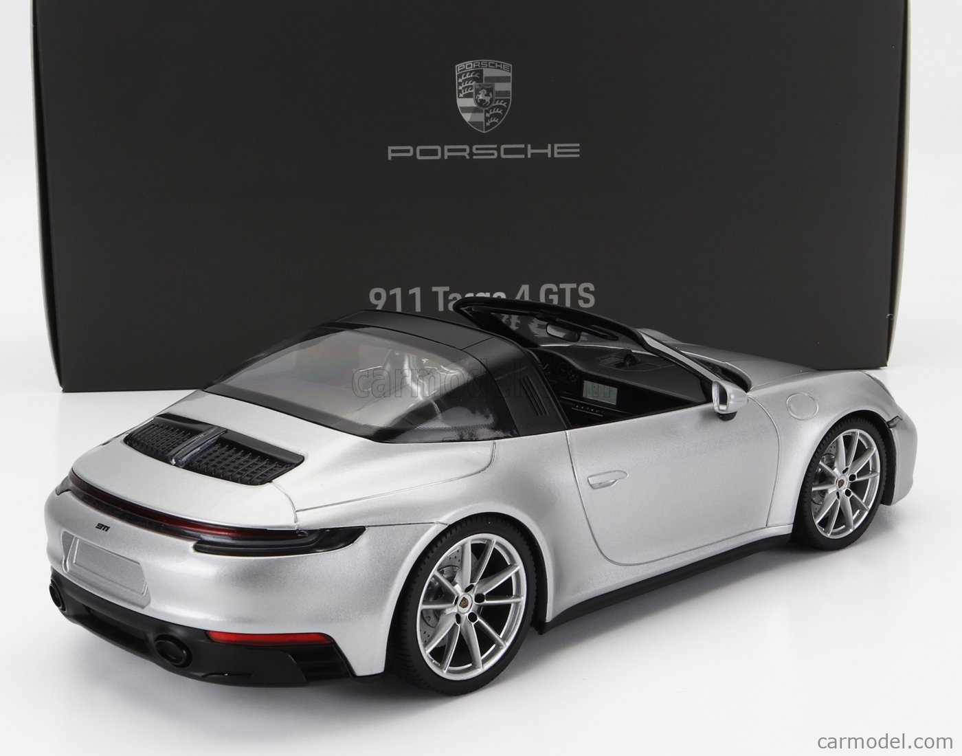 1/18 ポルシェ 911 (992) タルガ 4 GTS シルバー PMA Porsche 911 Targa 4 GTS (992) | PORSCHE SHOP
