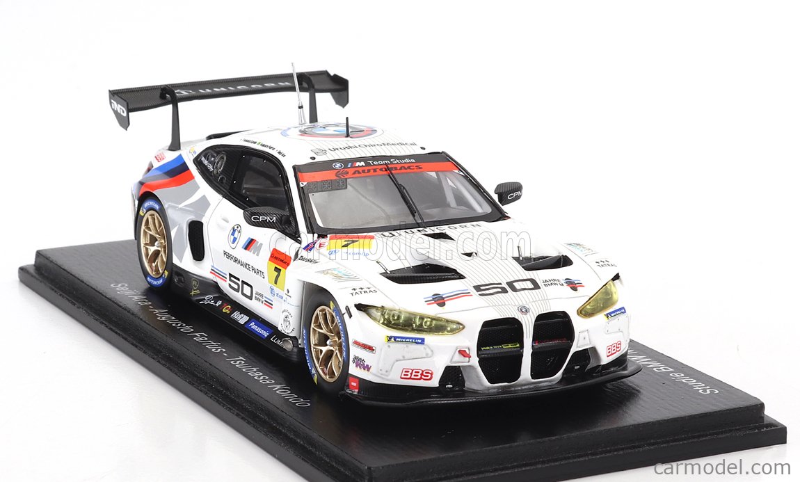 【Spark 1/43】 Studie BMW SUPERGT 2022 #7 Spark SGT048 1/43 Studie BMW M4 No.7 BMW Team Studie x CSL