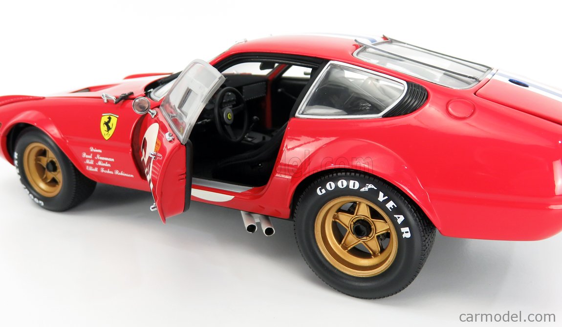KYOSHO 08163A Scale 1/18 | FERRARI 365 GTB/4 TEAM FERRARI