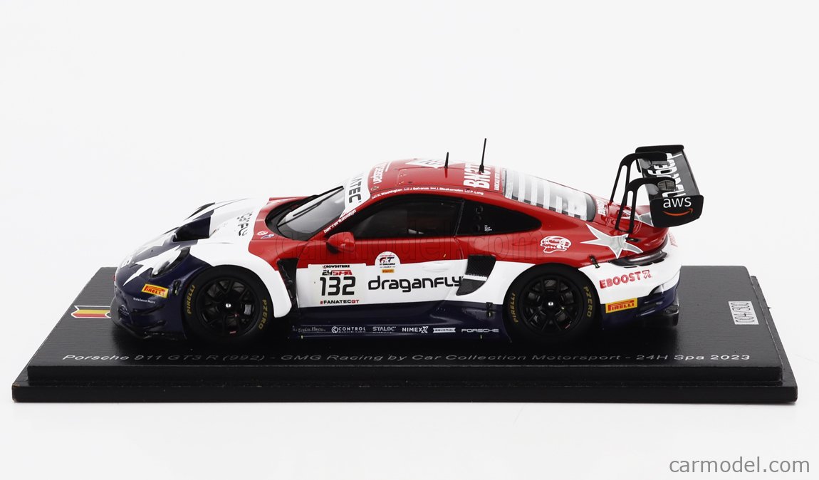 Spark Modèles SB713 Porsche 911 GT3 R (992) No.44 CLRT