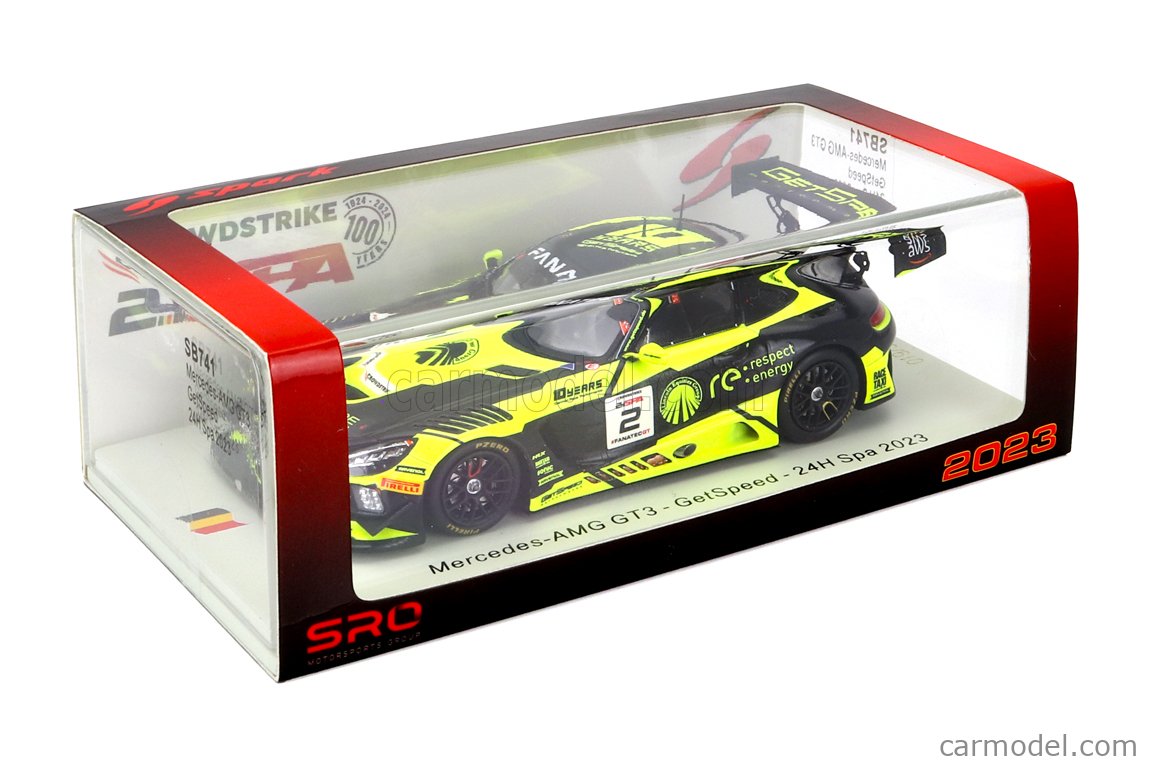 SPARK-MODEL SB741 Scala 1/43 | MERCEDES BENZ AMG GT3 TEAM GETSPEED N 2 ...