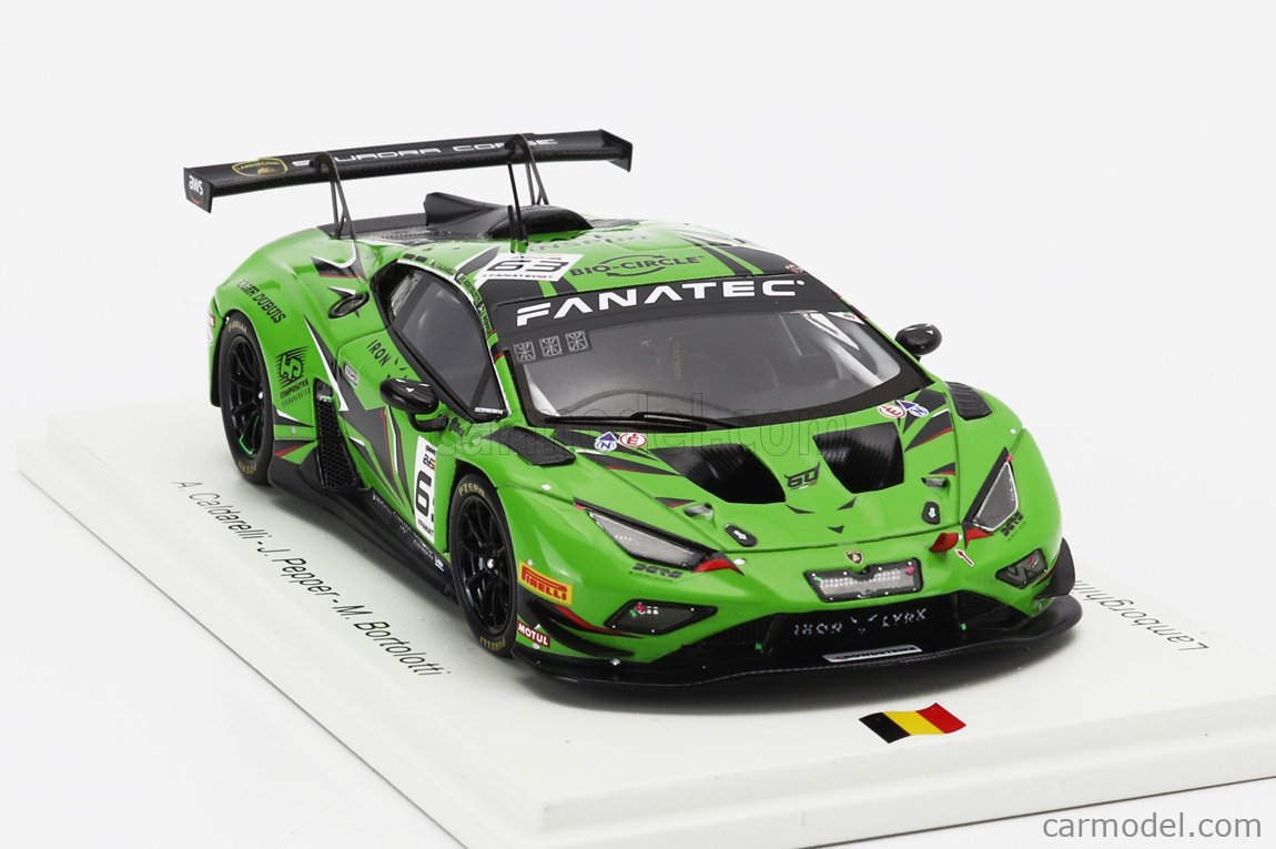 SPARK Lamborghini Huracan N°63 - 24H Spa 2024 - Échelle 1/43 - Résine - Neuve