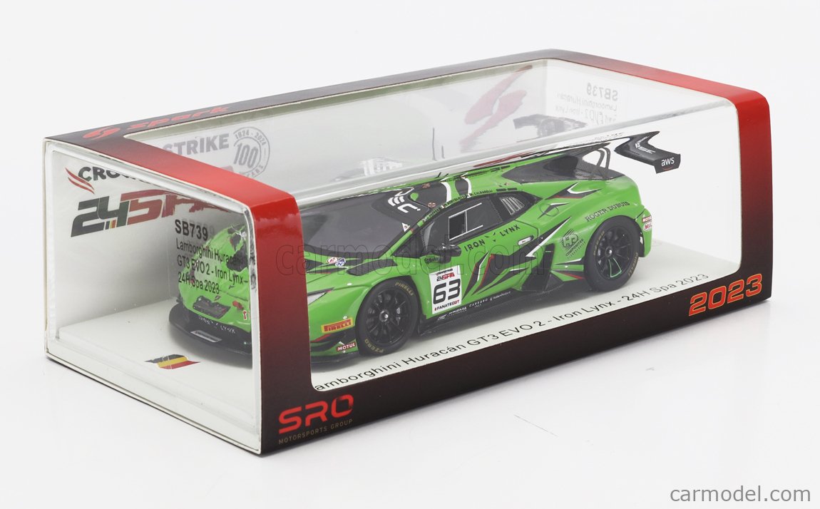SPARK - Voiture des 24H Spa 2024 R.LEROUX-L.HANAFIN-M.ROBIN - n°35