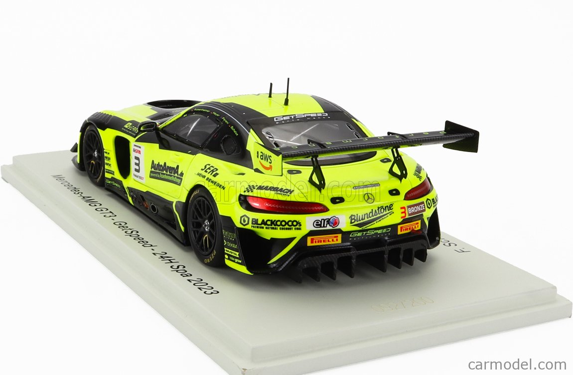Amazon.co.jp: スパーク 1/43 メルセデス-AMG GT3 No.3 GetSpeed