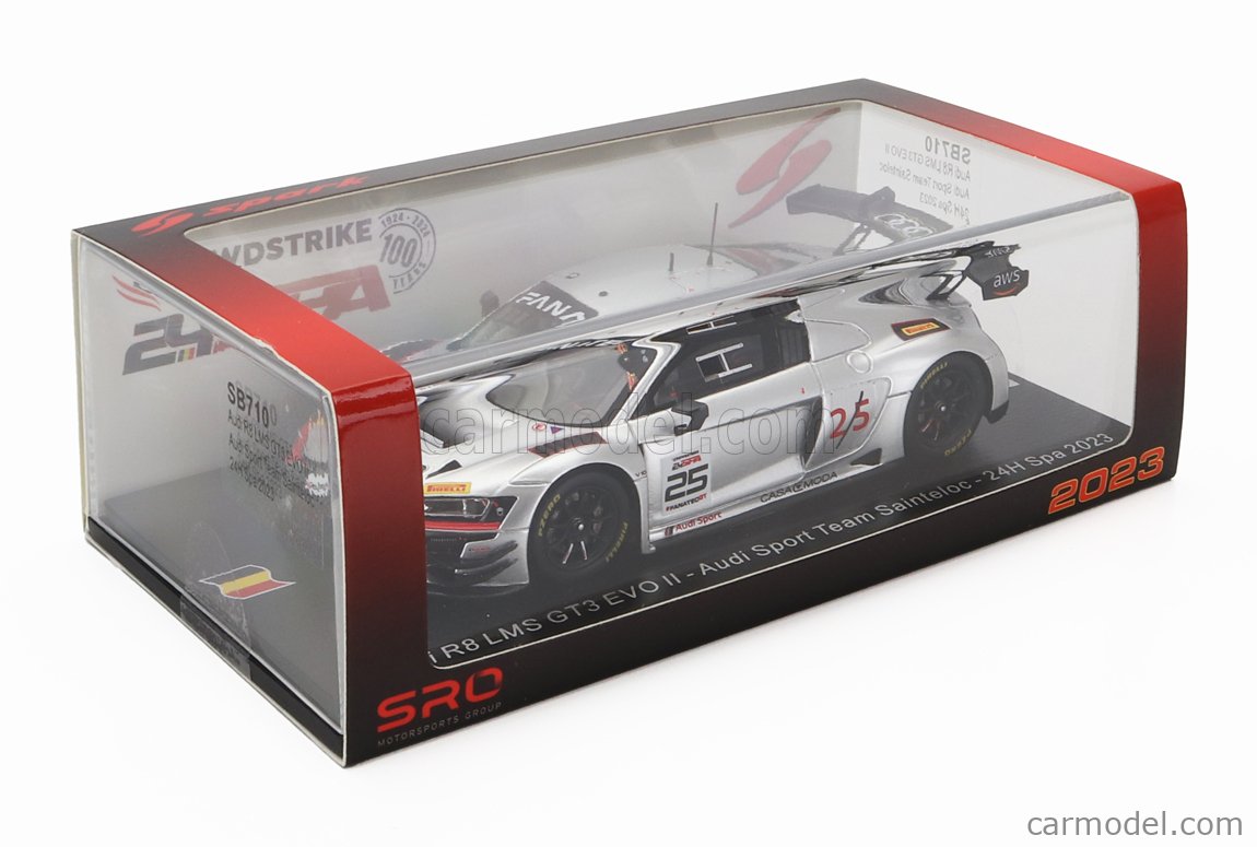 SPARK-MODEL SB710 Scale 1/43 | AUDI R8 LMS GT3 EVO II TEAM