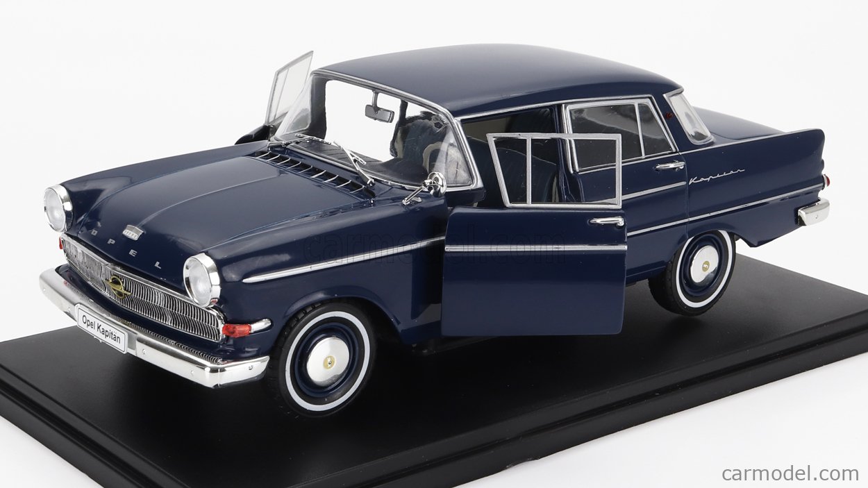 EDICOLA AB24P035 Scale 1/24 | OPEL KAPITAN P 2.6 1959 BLUE