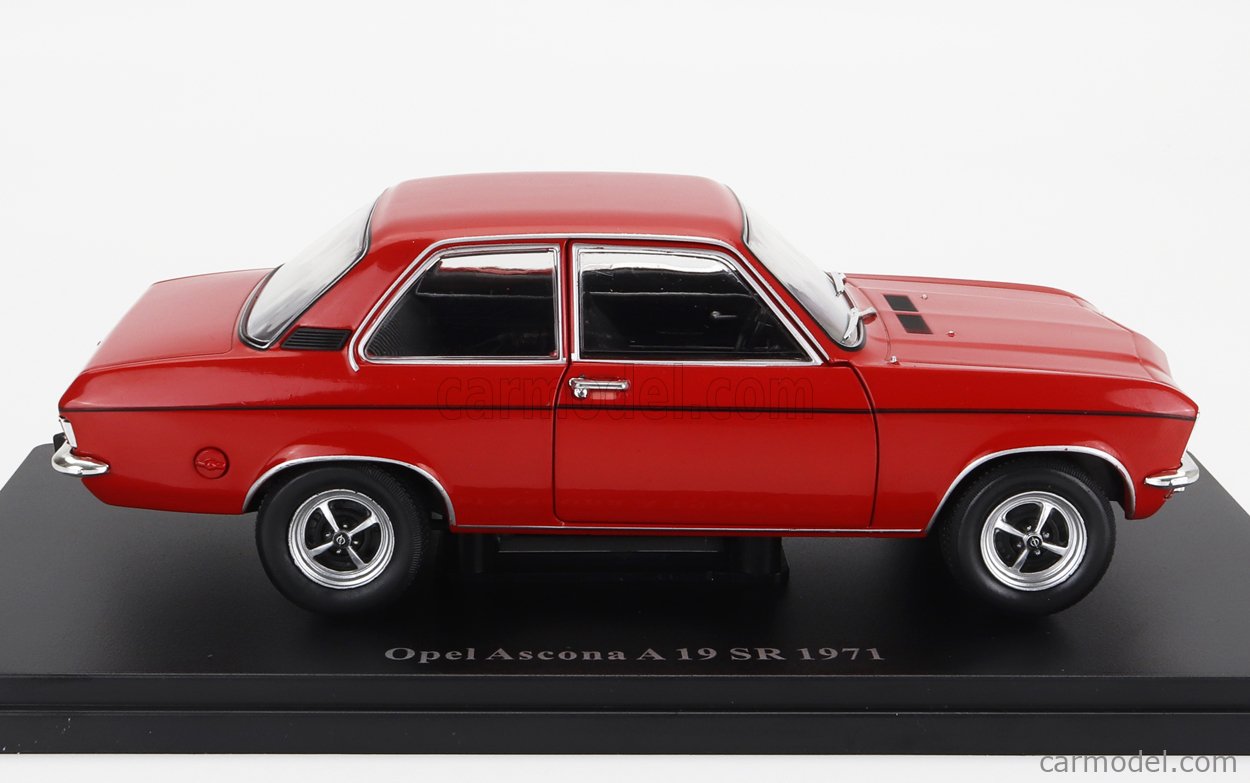 Voiture Miniature de Collection 1/24 Compatible avec Opel Ascona 1.9 SR - 1975 - OP008