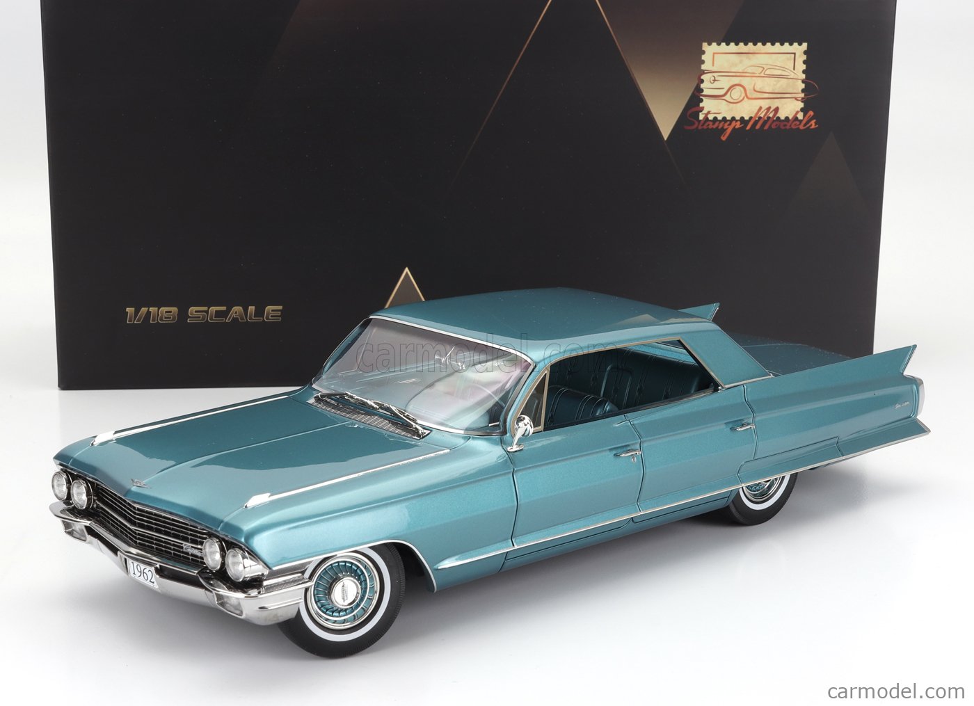 STAMP MODELS STM1962501 Scale 1 18 CADILLAC SEDAN DE VILLE 1962