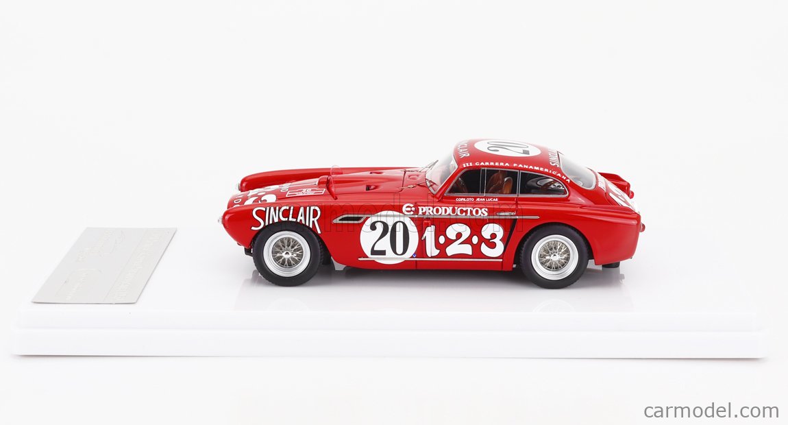 Miniature Ferrari 340 Mexico - Carrera Panamericana 1952 - Tameo 1/43 - Neuve