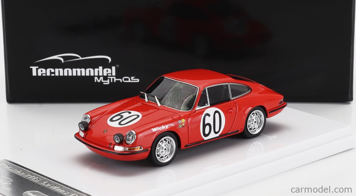 TECNOMODEL TM43-62B Scala 1/43 | PORSCHE 901 911 S TEAM P.FARJON N 