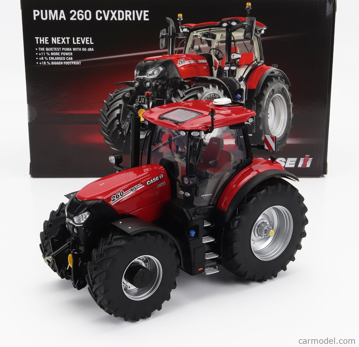 Universal Hobbies 1:32 Scale Case IH Puma 165 CVXDrive Red Tractor Diecast  Replica UH6449 - UNIVERSAL HOBBIES