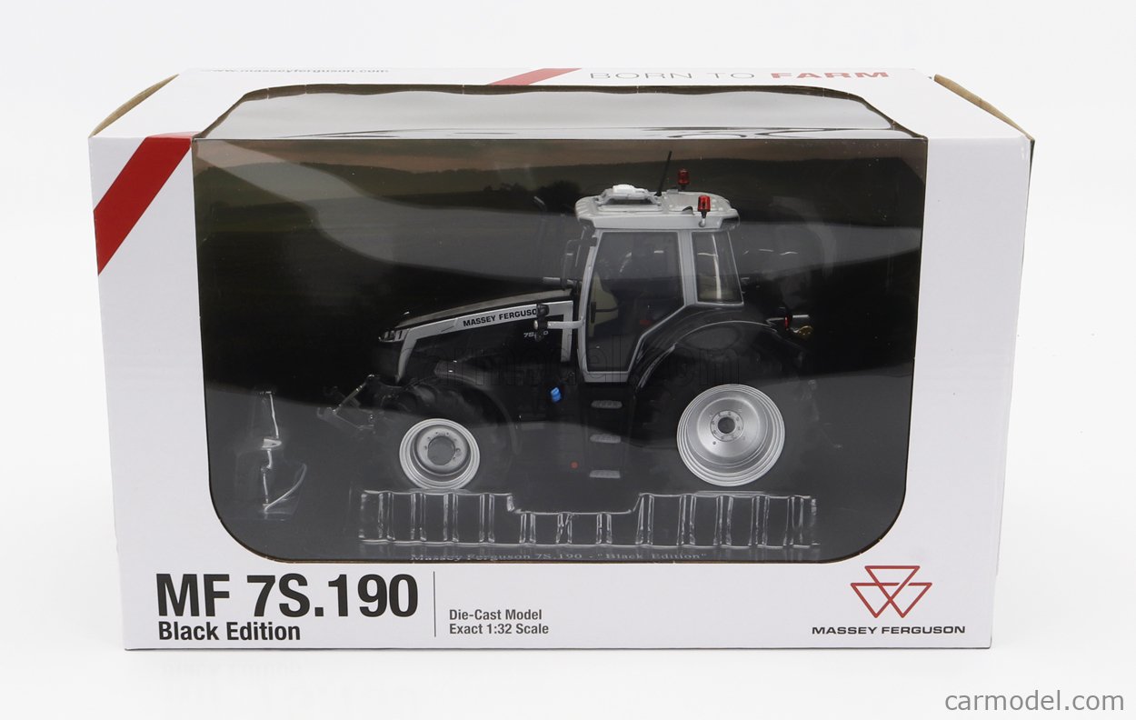 UNIVERSAL HOBBIES uh6617 Massey Ferguson 7S.190 ?Black Beauty? 2023 Trattore UH