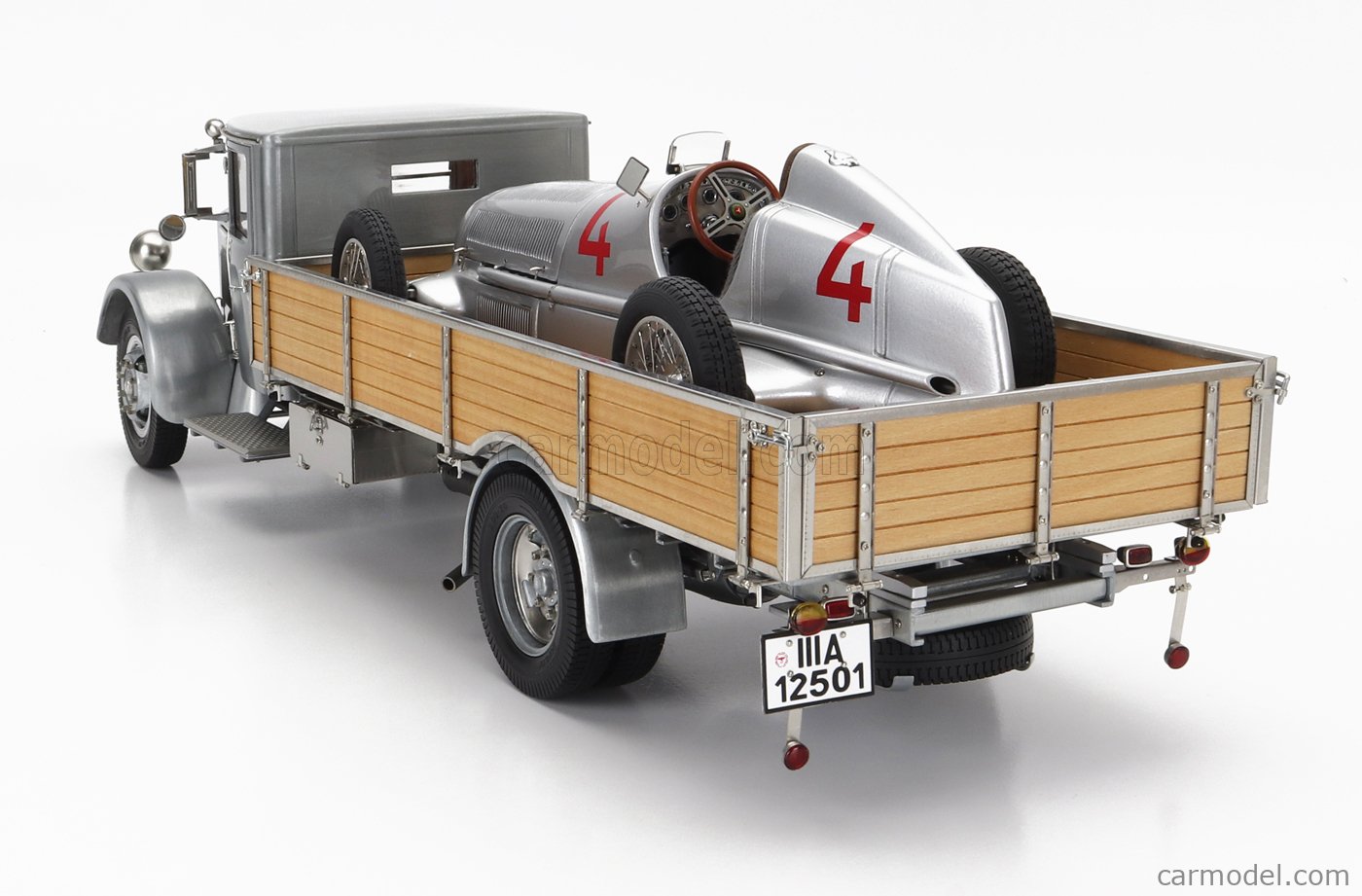 Dépliant Mercedes-Benz LO2750 _ Racing Car Transporter 1934 -1938