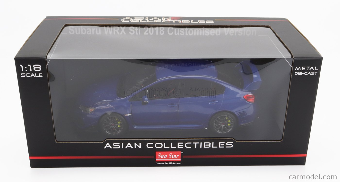 SUN-STAR 05555 Scale 1/18 | SUBARU IMPREZA STi (S207) CUSTOM