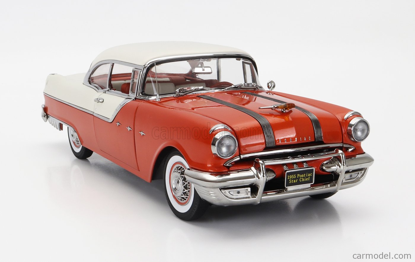 SUN-STAR 05048 Scale 1/18 | PONTIAC STAR CHIEF HARD-TOP 1955