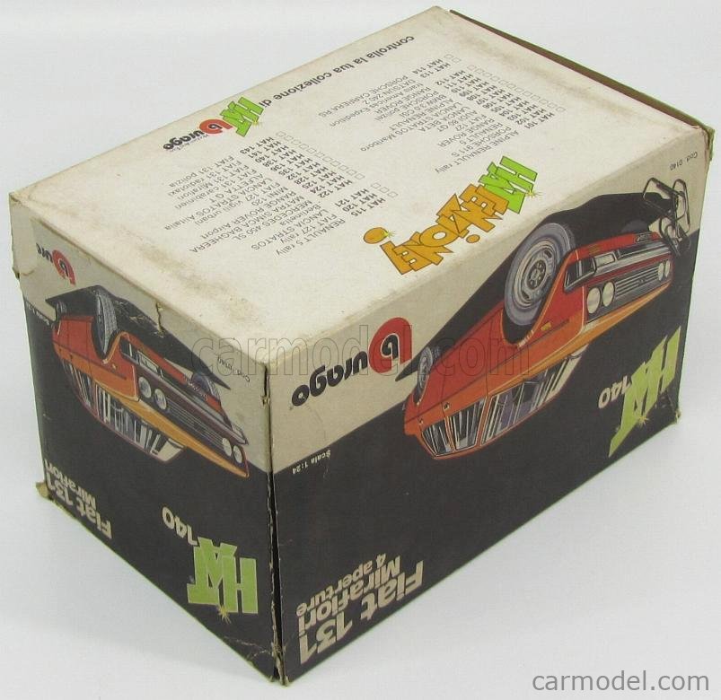 Burago 1/24 Fiat 131 Taxi Vert – Miniature à Compléter (occasion, écailles)