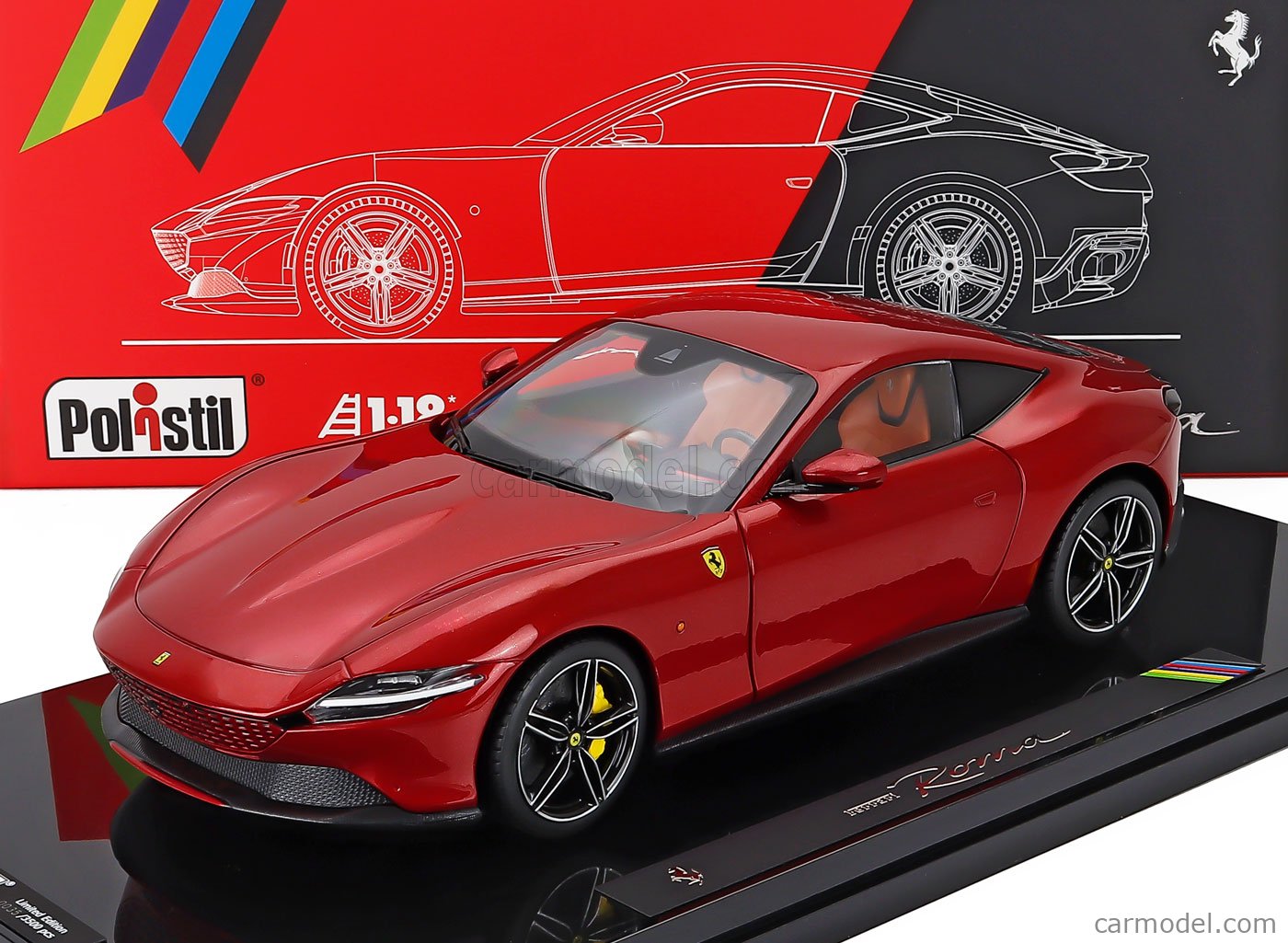 POLISTIL 18FE02041-HC Масштаб 1/18 | FERRARI ROMA 2019 - WITH