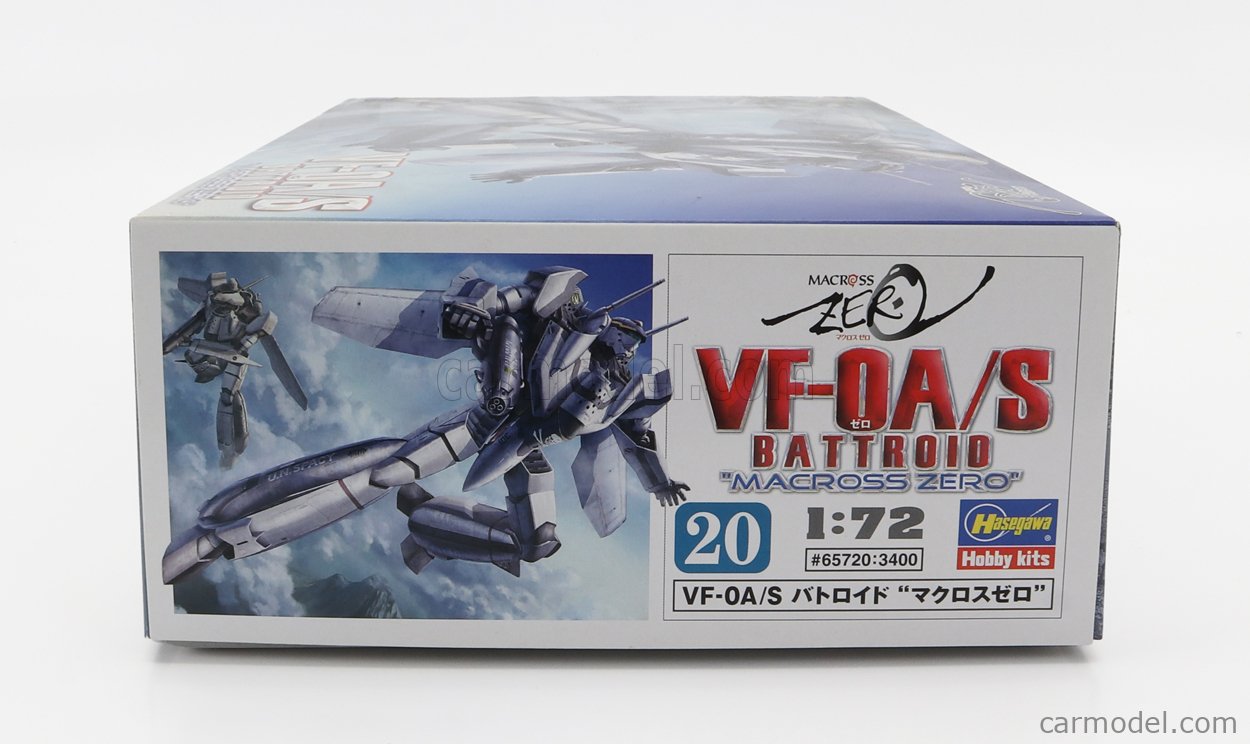 HASEGAWA 65720 Scale 1/72 | TV SERIES VF-0A/S BATTROID VARIABLE