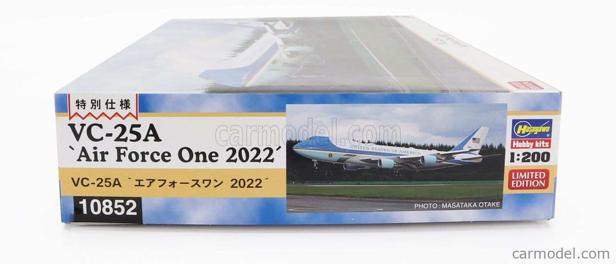 HASEGAWA 10852 Scale 1/200 | BOEING VC-25A AIRPLANE 2022 - AIR