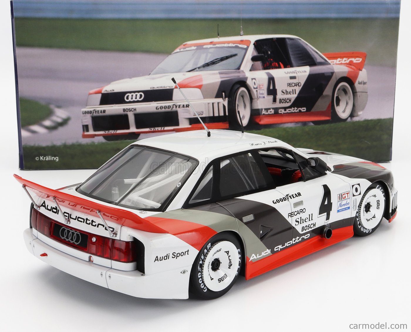 AUDI - 90 QUATTRO TEAM AUDI SPORT N 4 WINNER IMSA LAGUNA SECA 1989 HANS  JOACHIM STUCK