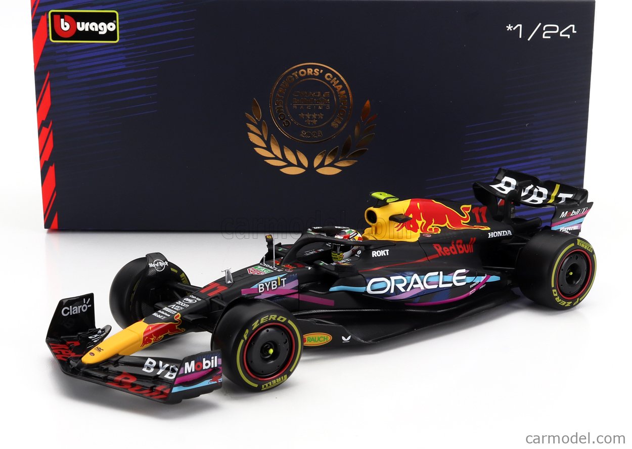1:24 BURAGO Red Bull F1 Rb19 #11 Austin Gp 2023 Sergio Perez