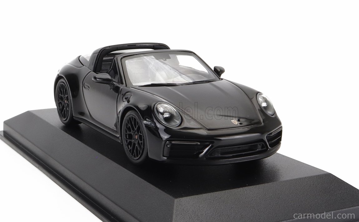 Modellauto Porsche 911 (992) Targa 4 GTS 2022 Grün Bei