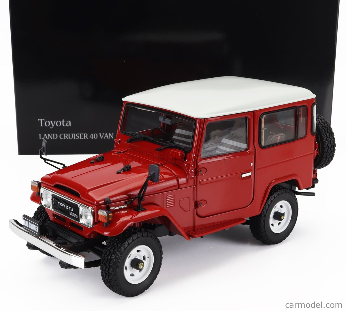 KYOSHO 08971R Scale 1/18 | TOYOTA FJ40 LAND CRUISER 1980 RED KYOSHO 08971R Scale 1/18 | TOYOTA FJ40 LAND CRUISER 1980 RED