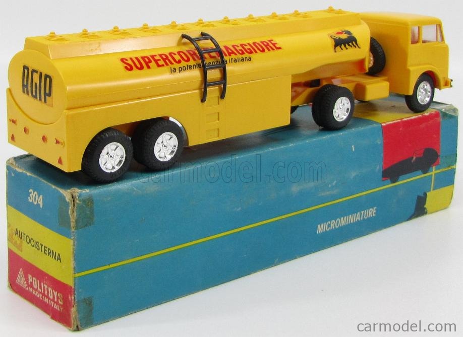 POLITOYS PLAST POLPL304 Scale 1/41 FIAT 682 TANKER TRUCK