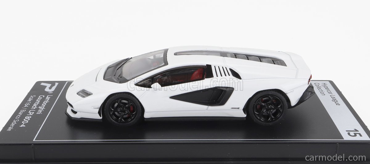 KINSMART KTH15 Scale 1/64 | LAMBORGHINI COUNTACH LPi 800-4 2021 WHITE